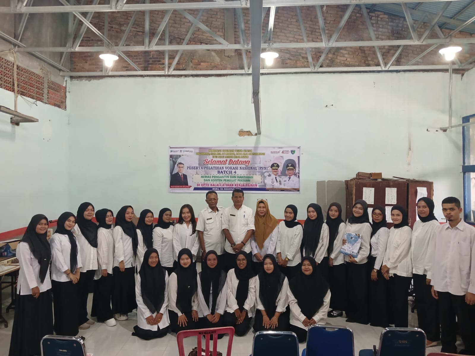 Pembukaan Pelatihan Vokasi Nasional (PVN) Batch 4, Tingkatkan Kompetensi Tenaga Kerja Pessel